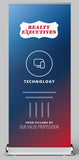 Technology Banner Stand
